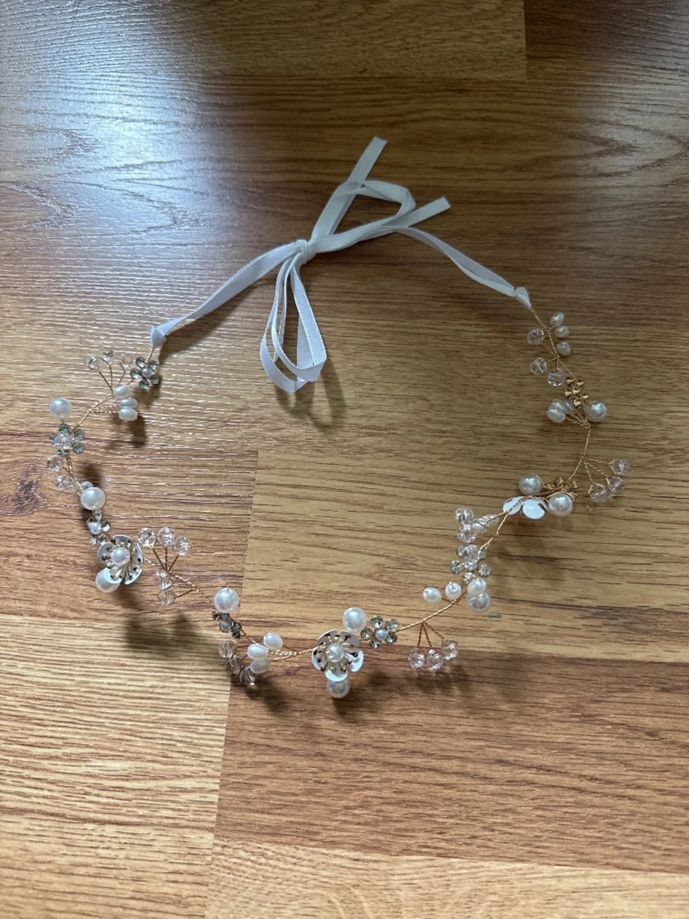 Headpiece for girls first communion.